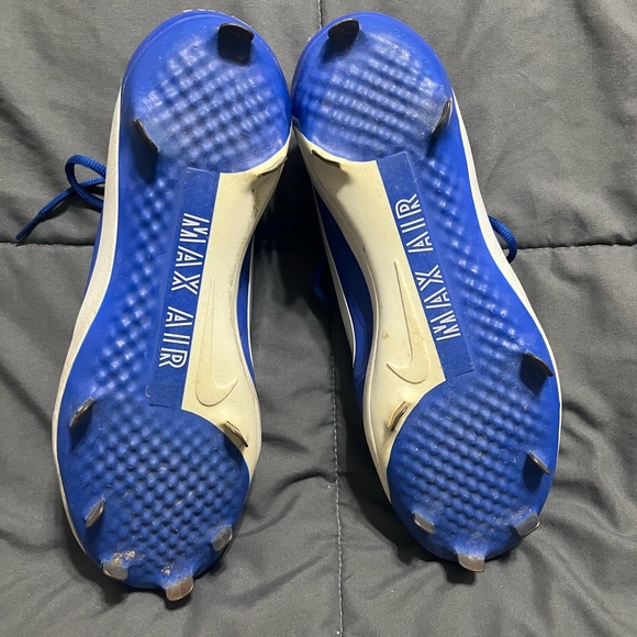 Blue Nike Baseball Cleats - Picture 5 of 5